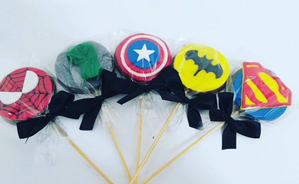Pirulito Super Heróis R$ 18,00